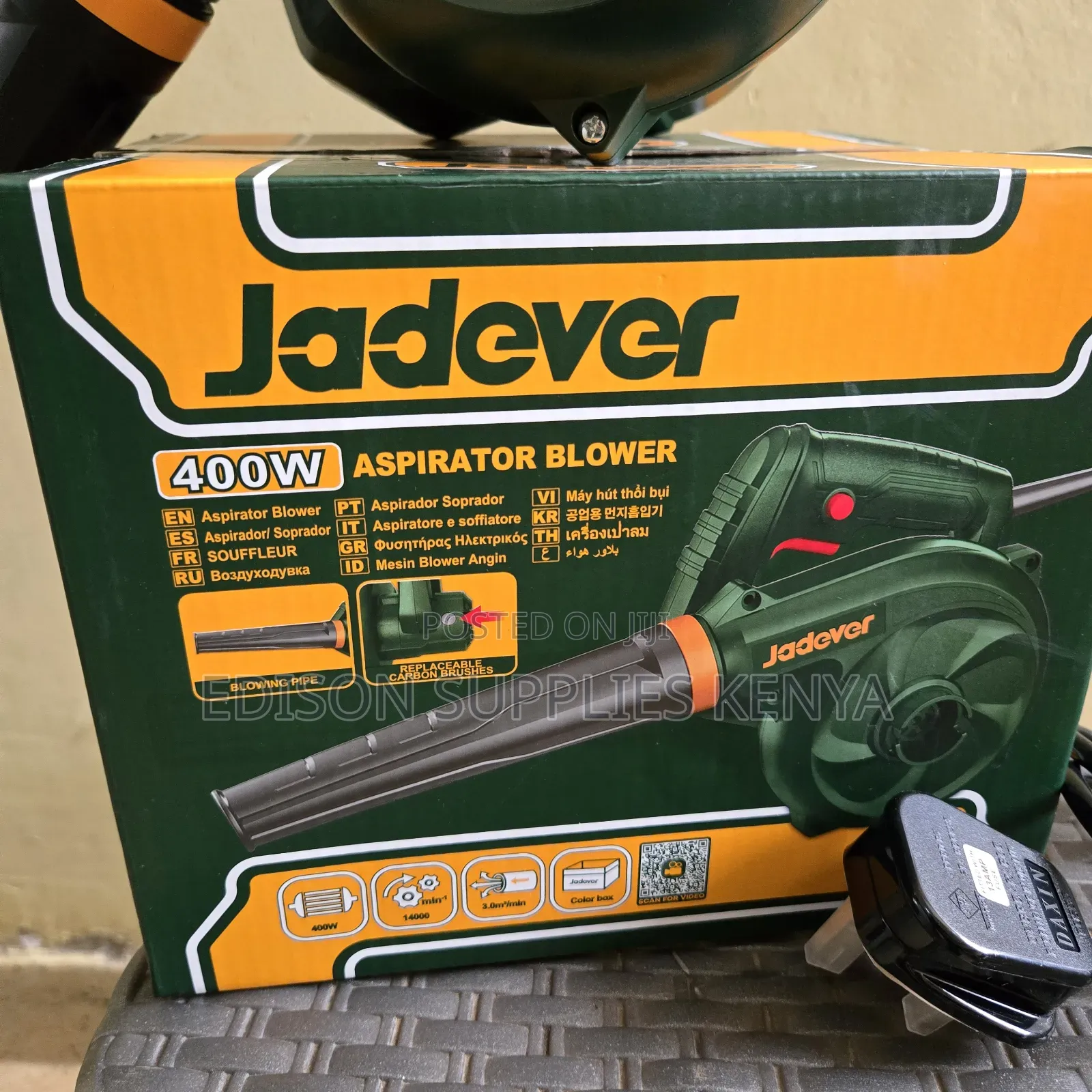 Blower 400 Watt Jadever Aspirator Blower 400w 2-in-1 Vacuum Air Duster