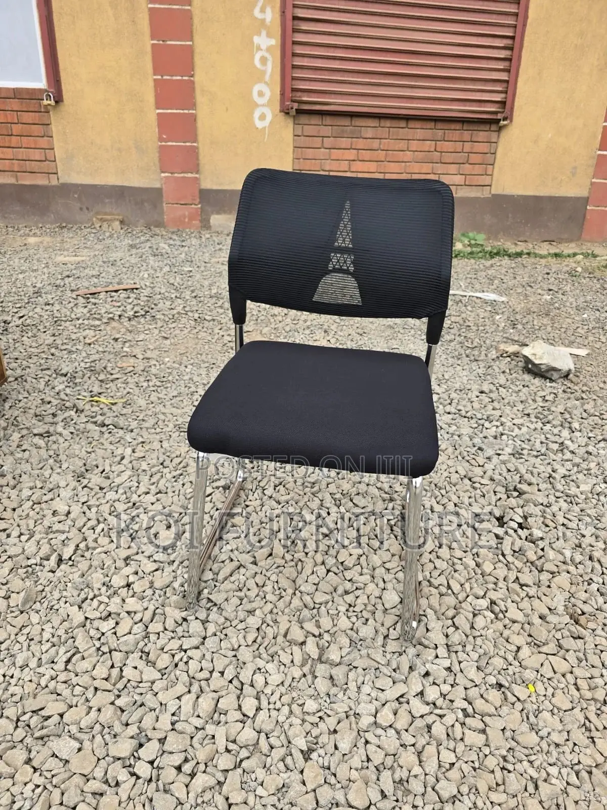 Office Chairs; Cataline Office Reception Seat With Fabric Backrest