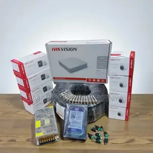 Hikvision 8 Cameras 1080p Full Hd Kit With Easy Setup and Night Vision