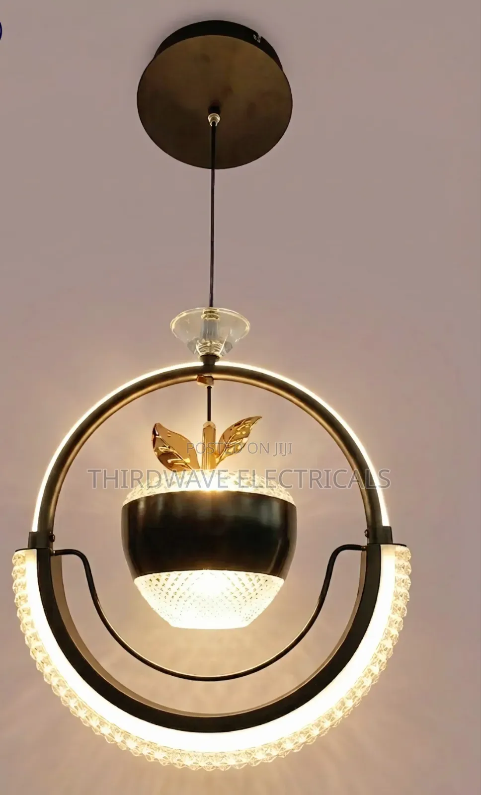 Led Crystal Chandelier Pendant Light Fq8