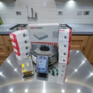 8 Hikvision 1080p 2mp Cameras Kit With Live View and Easy Installation