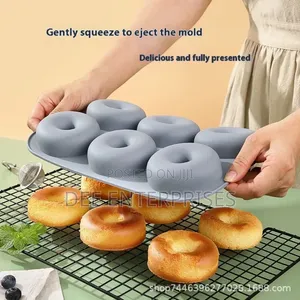 3d Donut Shape Silicon Baking Cake Tin