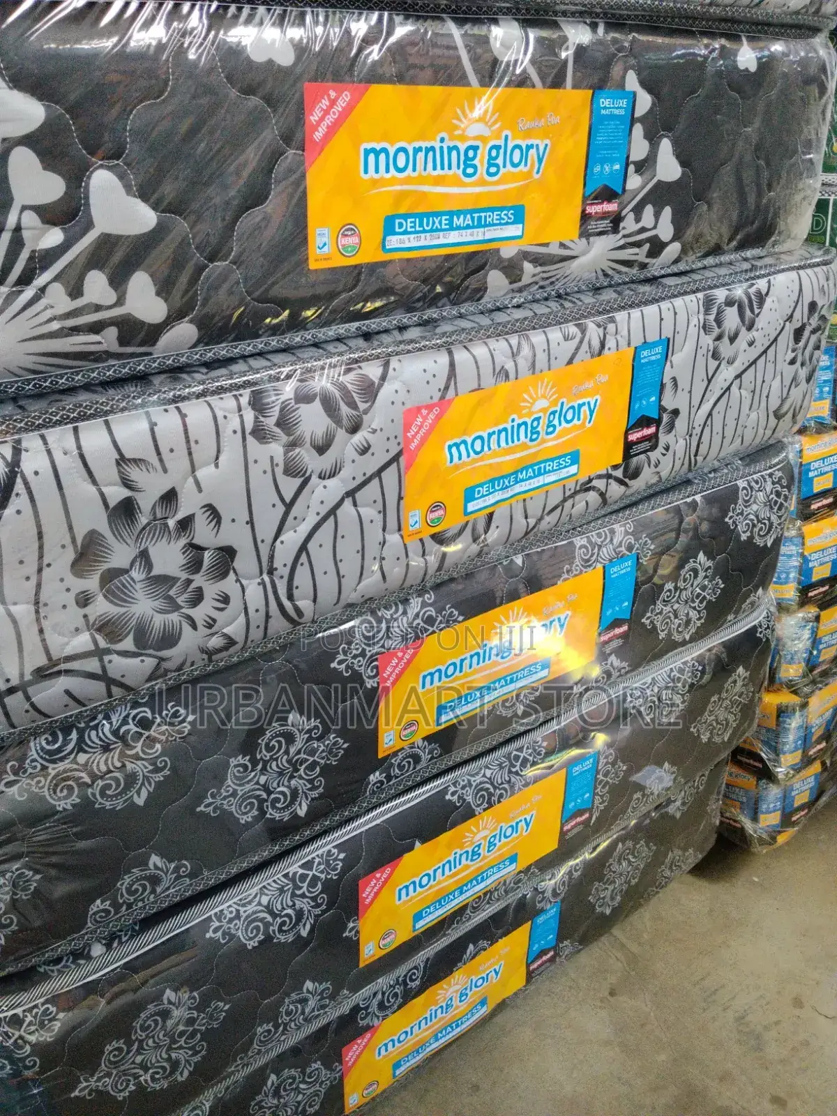 Morning Glory 4×6, 10-Inch Quilted Superfoam Mattress
