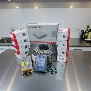 Full System Kit 8 Hikvision Cameras 2mp With Android and Ios Support