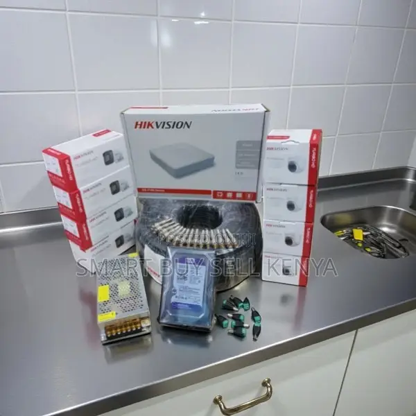 Hikvision 8 Cameras 1080p Full Hd System With Cloud Storage Support