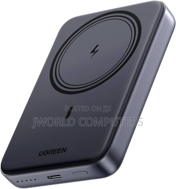Ugreen Magflow 10000mah Magnetic Wireless Power Bank (20w)-Space