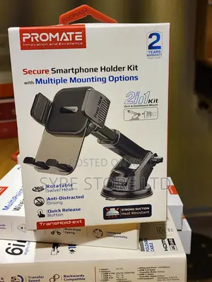 Promate Transhold-Ext Transparent Car Phone Mount