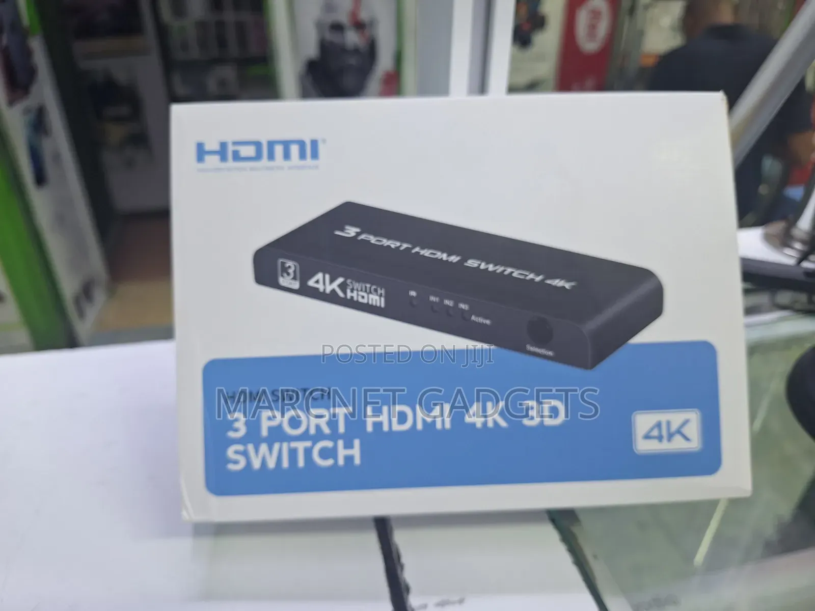 3 Port Hdmi 3d Switch With Remote and Button Control 3 Input 1 Out