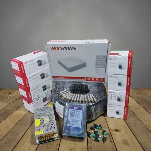 8 Channel DVR Hikvision 8 1080p 2mp Full Kit With Multi-Device Access