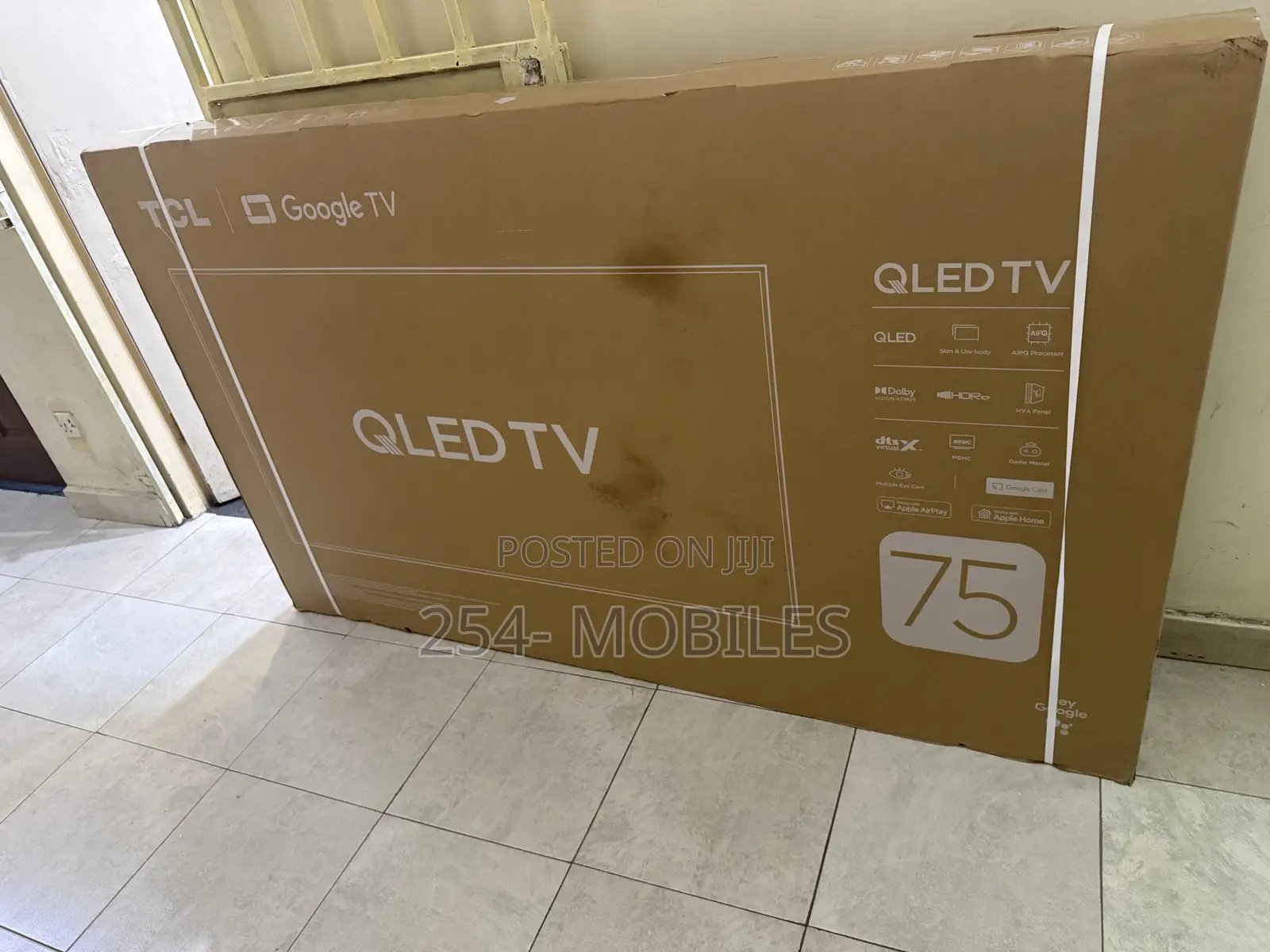TCL 75 Inch Qled Smart Tv With Dolby Atmos and Google Tv – (2026)