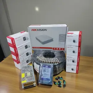8 Channel DVR Hikvision Cameras 1080p Hd Full Kit With Easy Connection