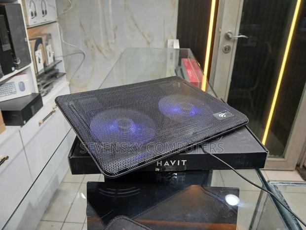 Havit Laptop Stand With Cooling Pad Silent Fans Maximum Cooling Power