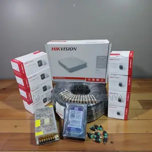 Hikvision 8 Cameras 1080p Full Hd Kit With Weather-Resistant Housing