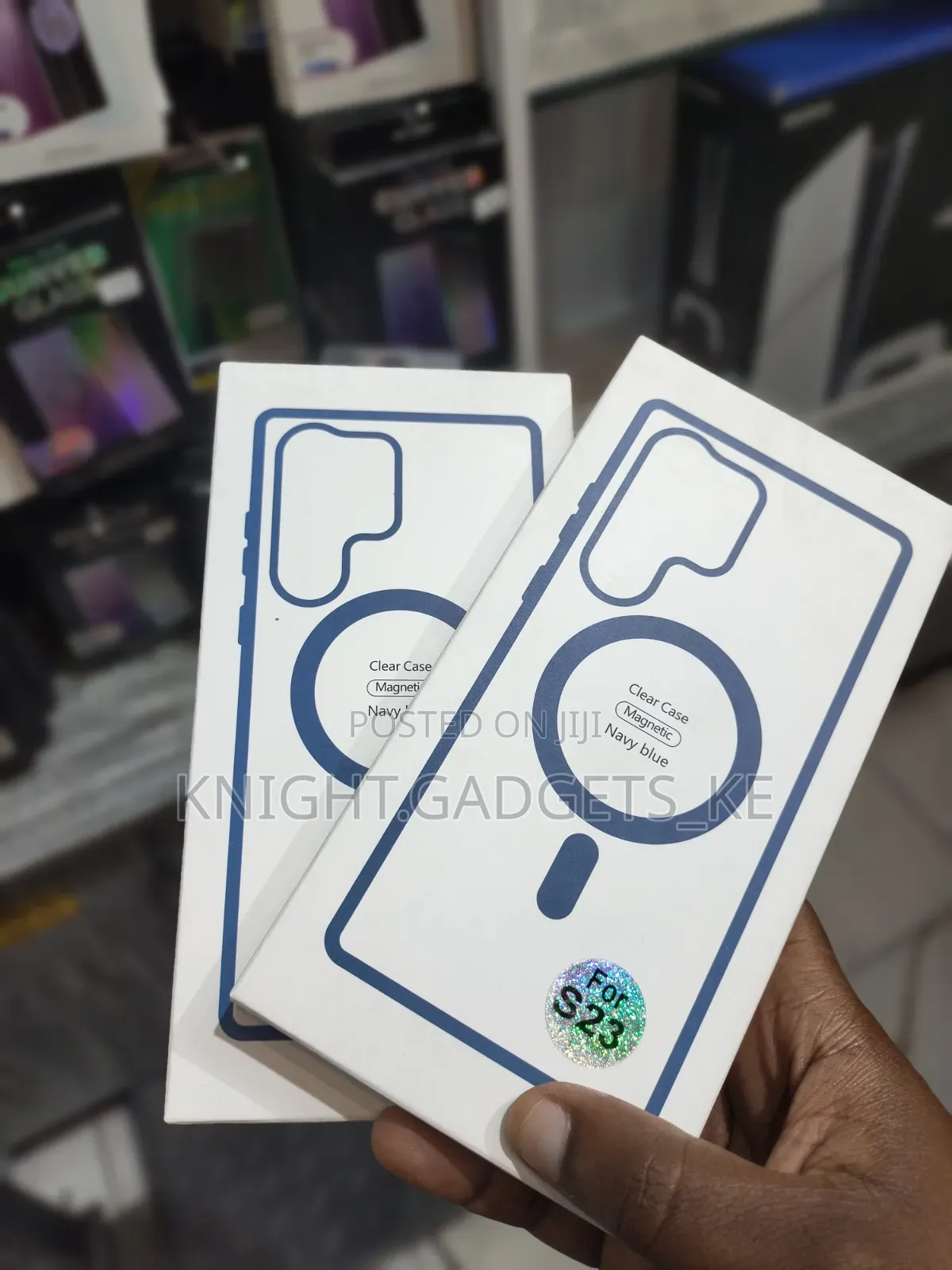 Sam. S23 Blue Case