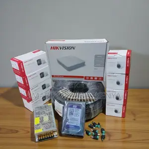 Cost-Effective Hikvision 8 Cameras 1080p Full Kit With Cloud Storage