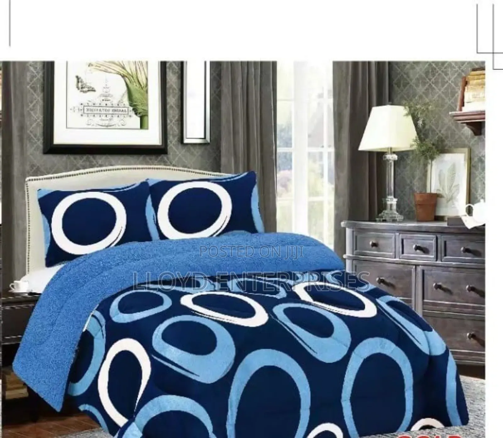 Blue Woolen Duvet 5*6 Feet