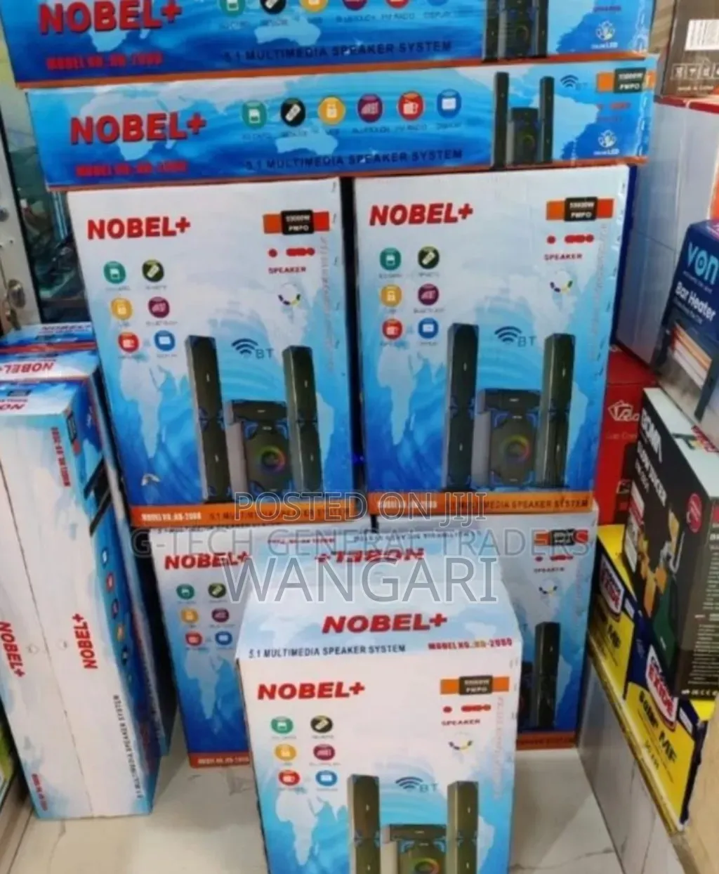 Restocked Stock Nobel 5.1 Nb 2080. Quality Bass
