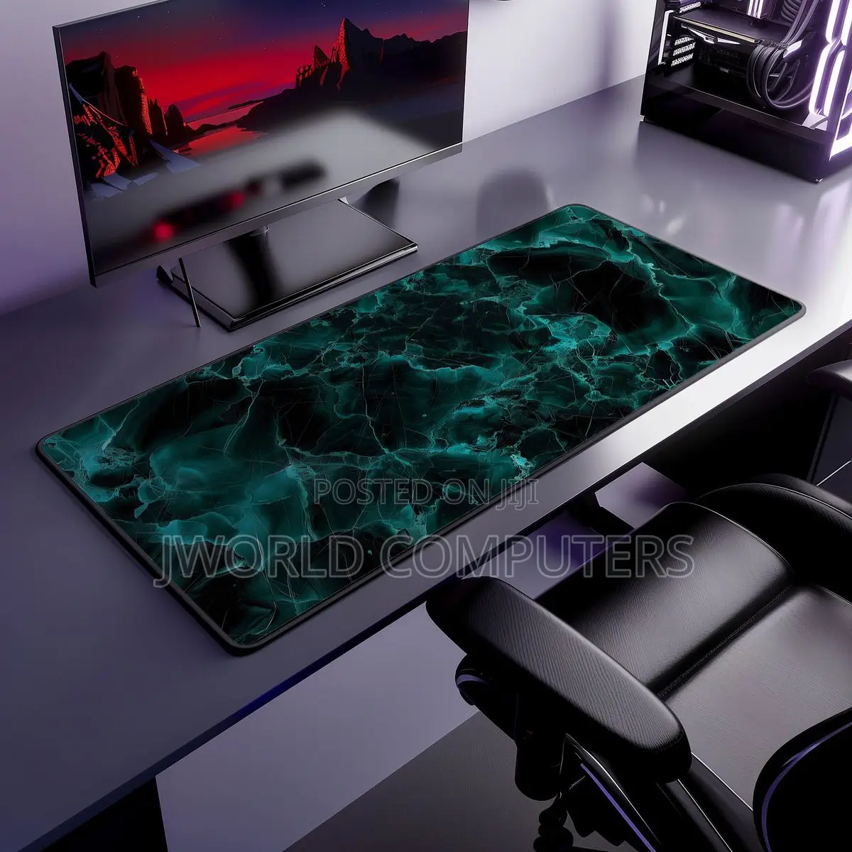 Ugreen Lp670 Gaming Mouse Pads-Aurora Green