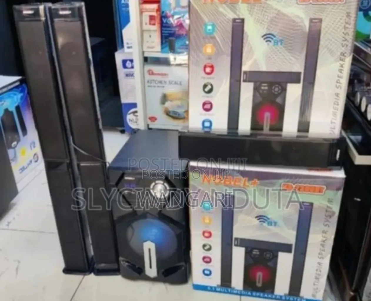 Pay on Delivery Nobel 5.1 Nb 2080. With Remote