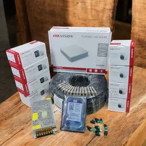 Full Kit 8 Hikvision 2mp Cameras 1080p With Global Remote Monitoring