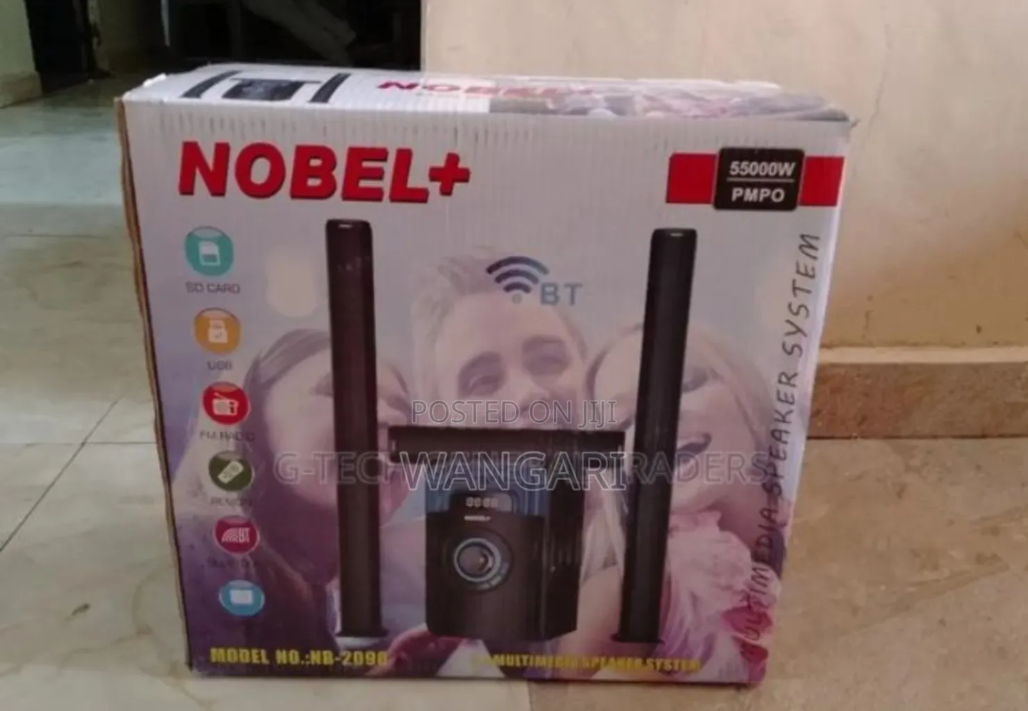 Home Use. Bt Nobel 5.1 Nb 2090. Bluetooth Enabled
