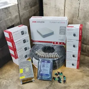 Complete Kit 8 Hikvision 1080p Full Hd 2mp CCTV Cameras With Ir Leds