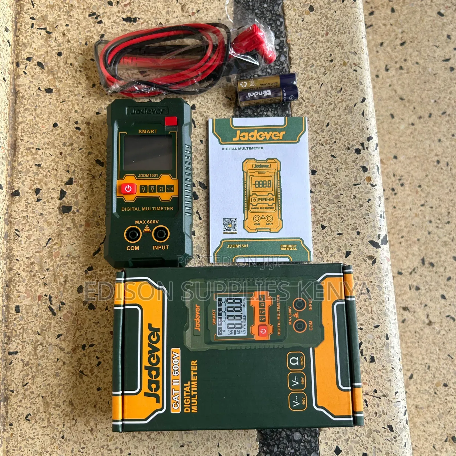 Digital Multimeter 600v Jadever Catii Electrical Tester 600 Volts