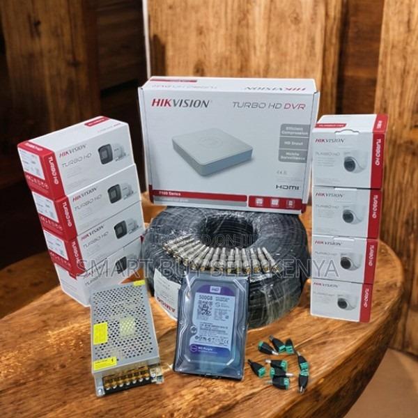 8 Hikvision Cameras 1080p Full Hd Full Kit With Strong Quality Housing