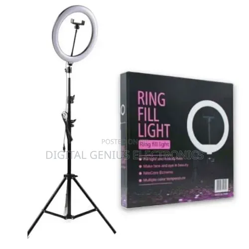12" Ring Light With Stand