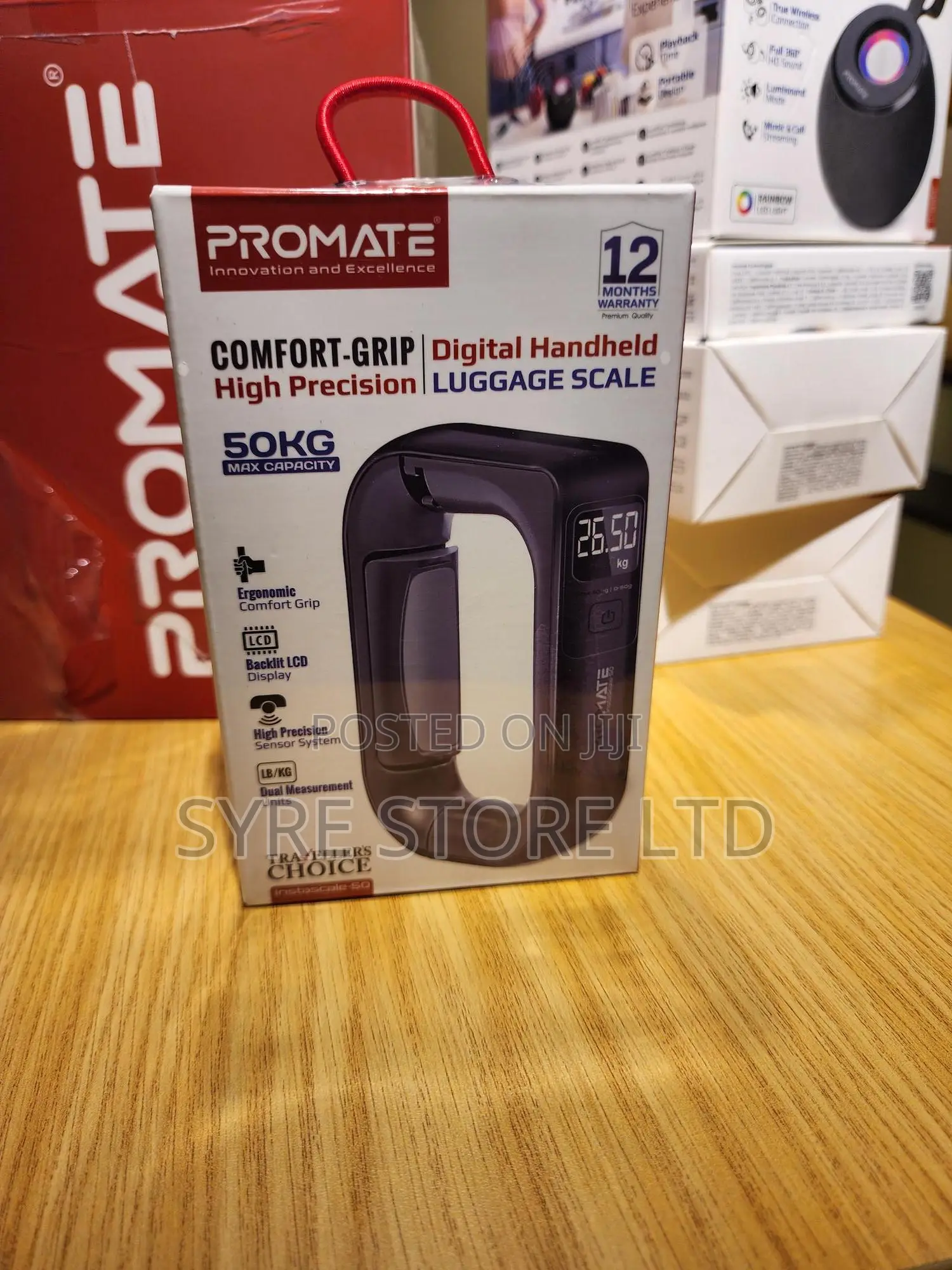Digital 50kg Luggage Scale-Promate Instascale-50