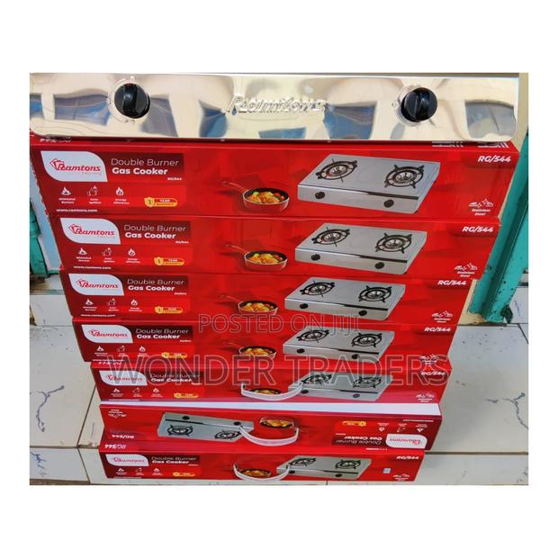 *Ramtons 2burner Stainless Steel Gas Cooker