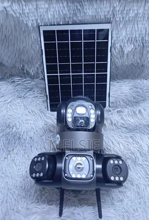 Outdoor 3 Lens 4g Solar Camera V380 Pro App