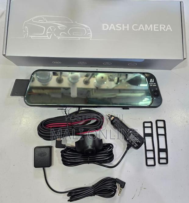 9.7inch 4g Mirror Dash Cam Triple Camera GPS Remote App 2-Way Audio
