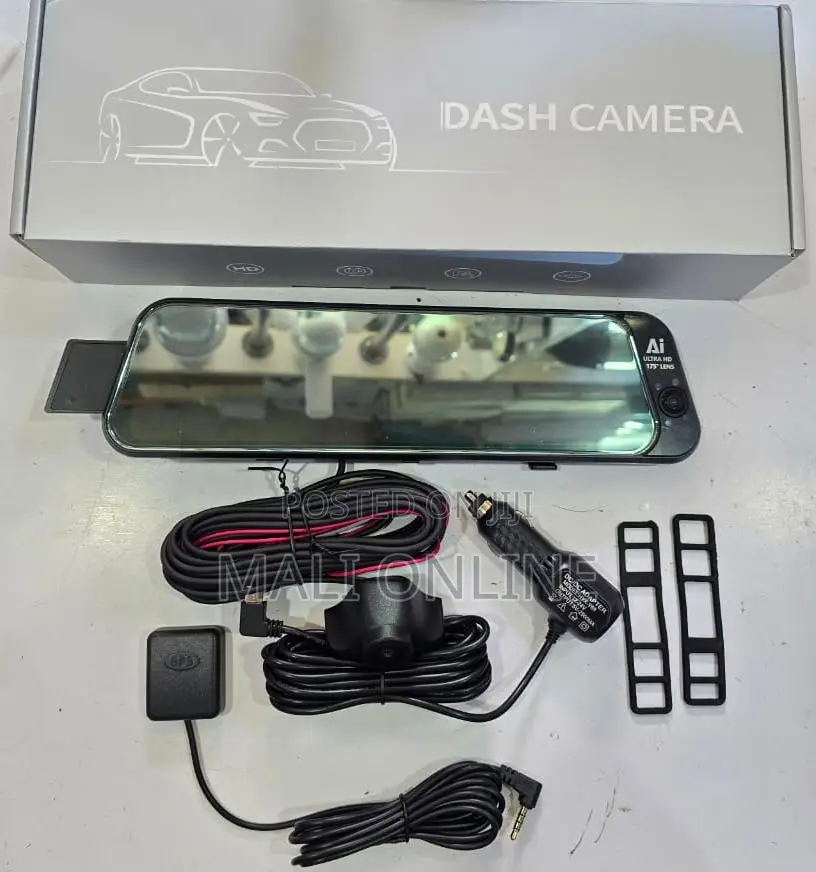 9.7inch 4g Mirror Dash Cam Triple Camera GPS Remote App 2-Way Audio