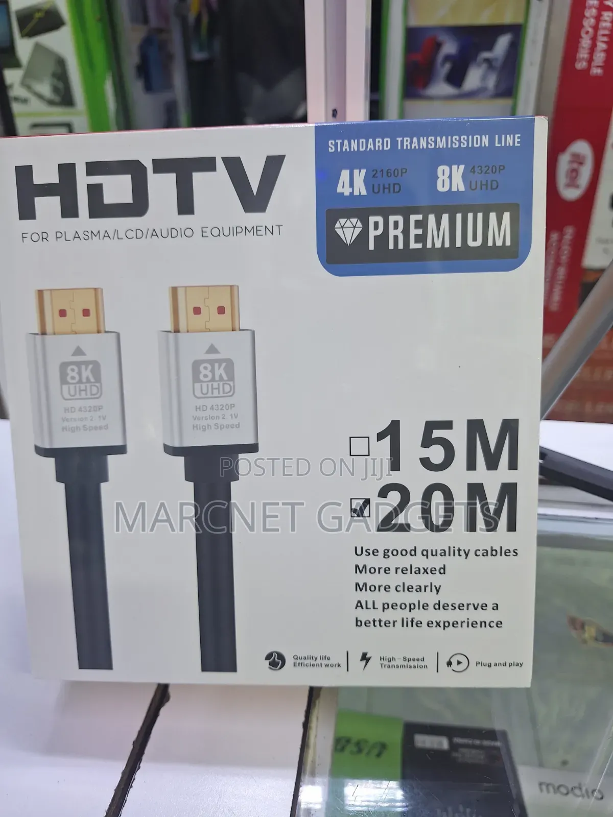 High Quality Hdmi Cable 20 Meters Long Picture 2.0 Version