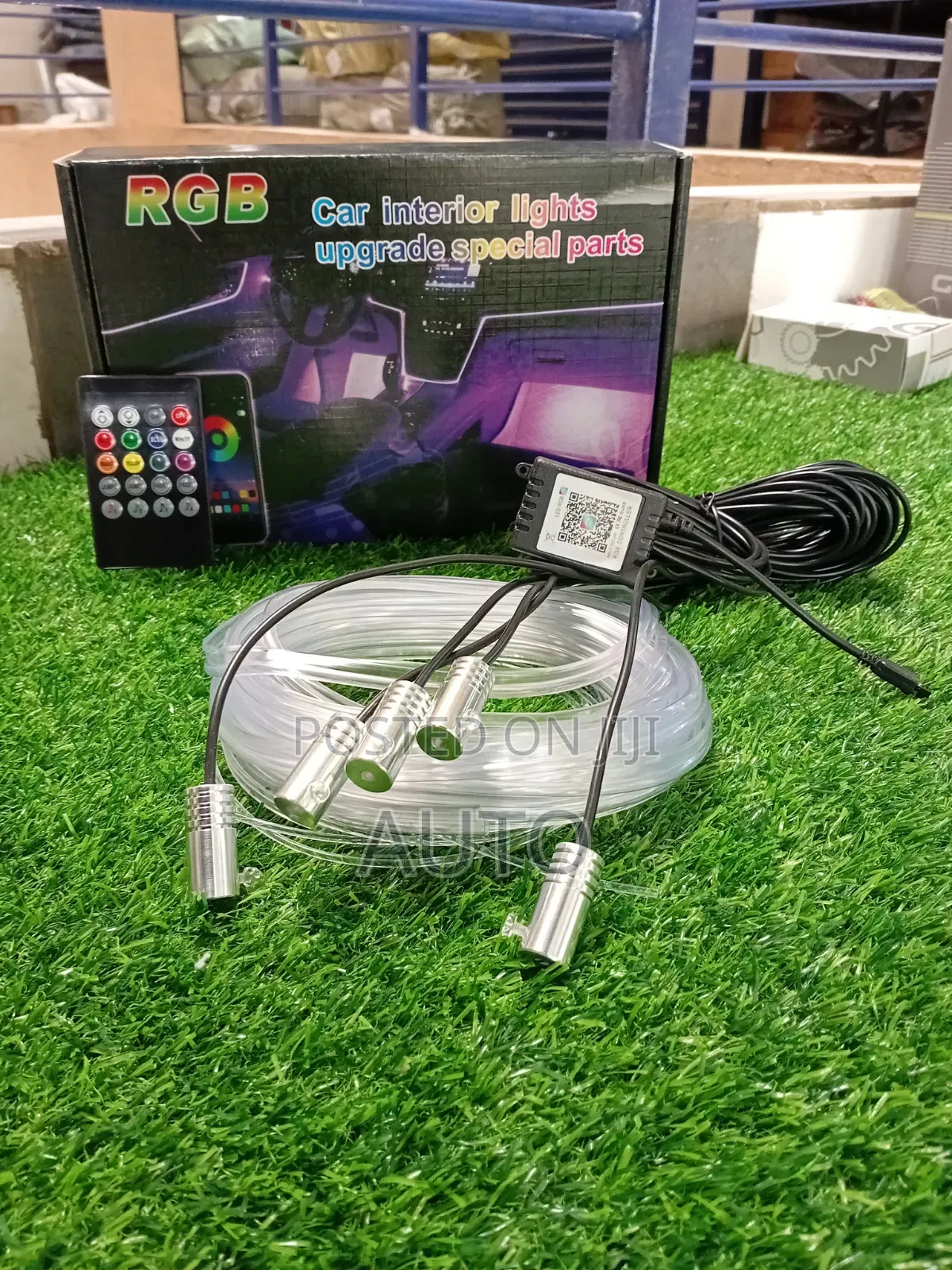 Car RGB Ambient Lights Kit | Interior Led Lights With App Control