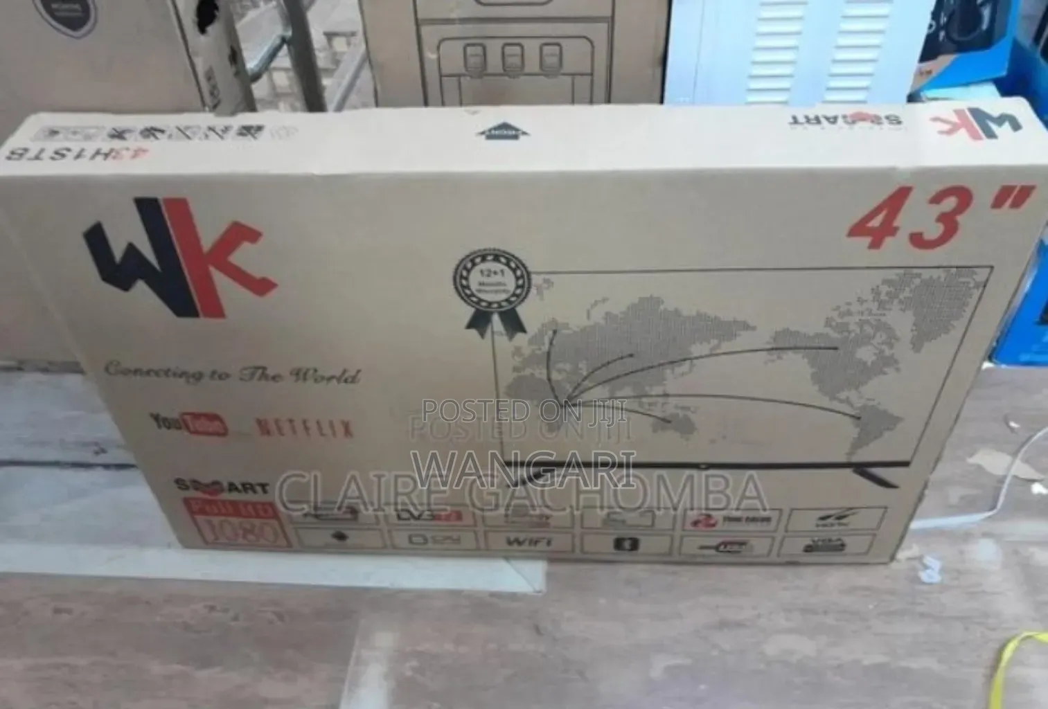 With Pre Installed Apps Wk 43inch Smart Tv