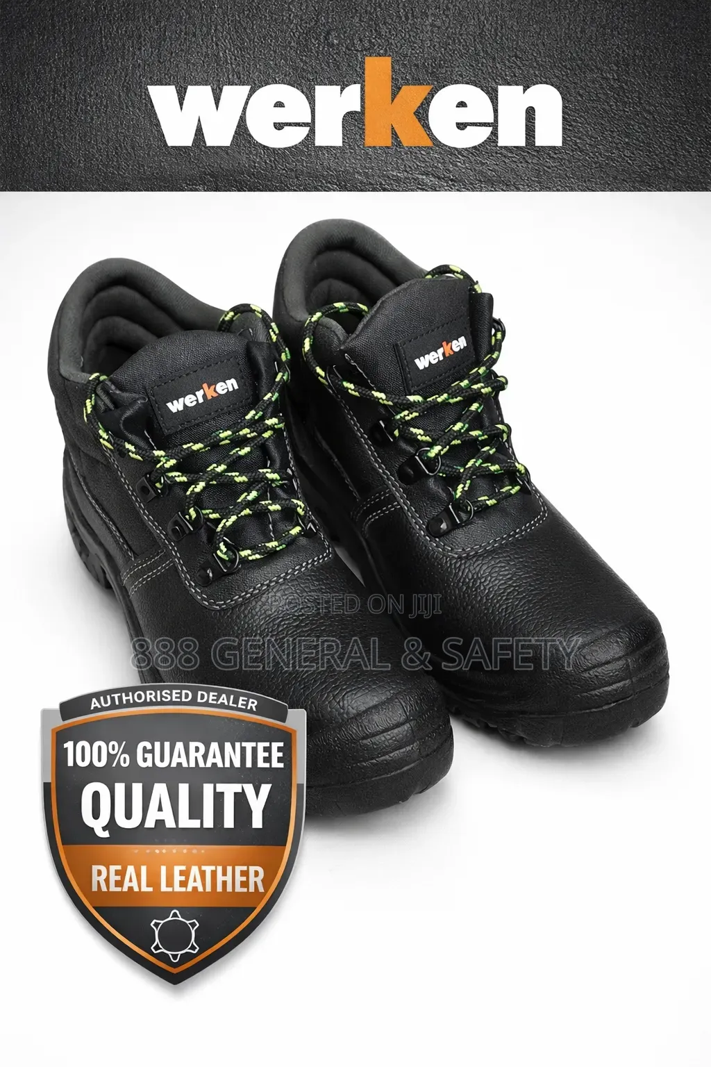 Safety Boot (Werken Safety Boots With Steel Toe)