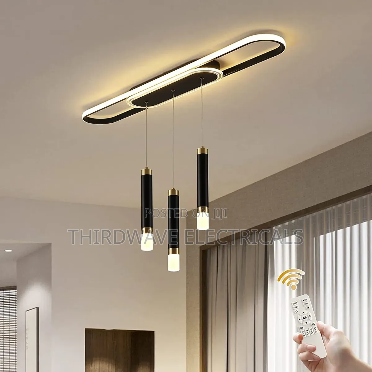 Beautiful Ivy Bronx Muscato 3-Light Cluster Cylinder Led Pendant Kh5
