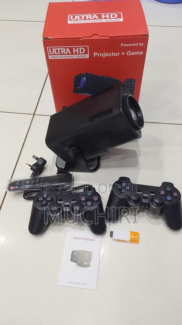 Hy320 Game Projector Android 12 System With Wireless Gaming Controller - thumbnail 2