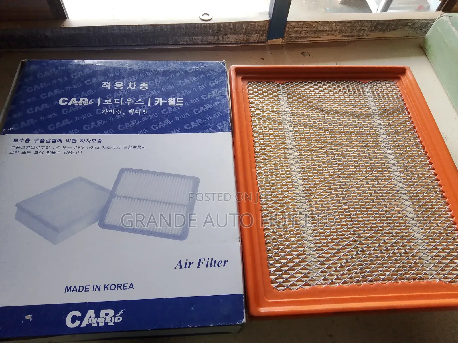 Air Filter Musso/Rodius (Carworld Brand)