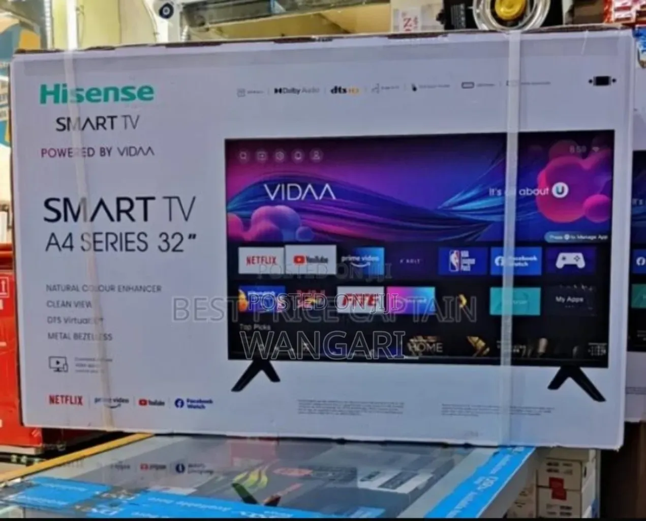 Vidaa Original Hisense 32inch Smart Tv