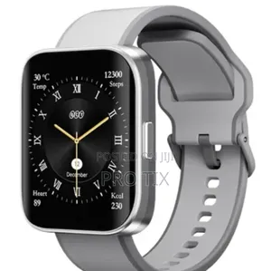 Qcy Urban Gs Smart Watch, Black, Silver Gray