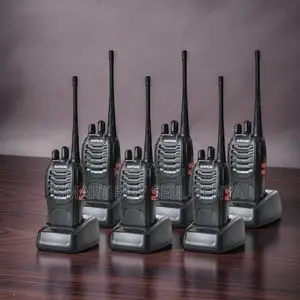 Travel Friendly Baofeng Bf-888s Walkie Talkie Radio Calls- 6 Pieces