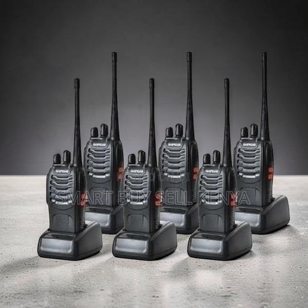 Wireless Baofeng Bf-888s Walkie Two Way Talkie Radio Calls- 6 Pieces