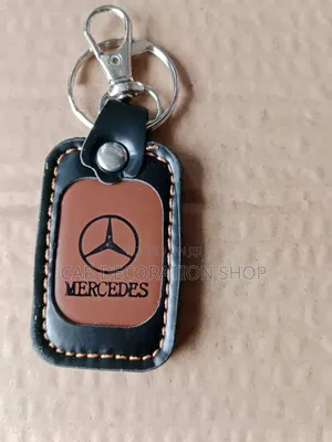 Mercedes Customized Leather Key Chain