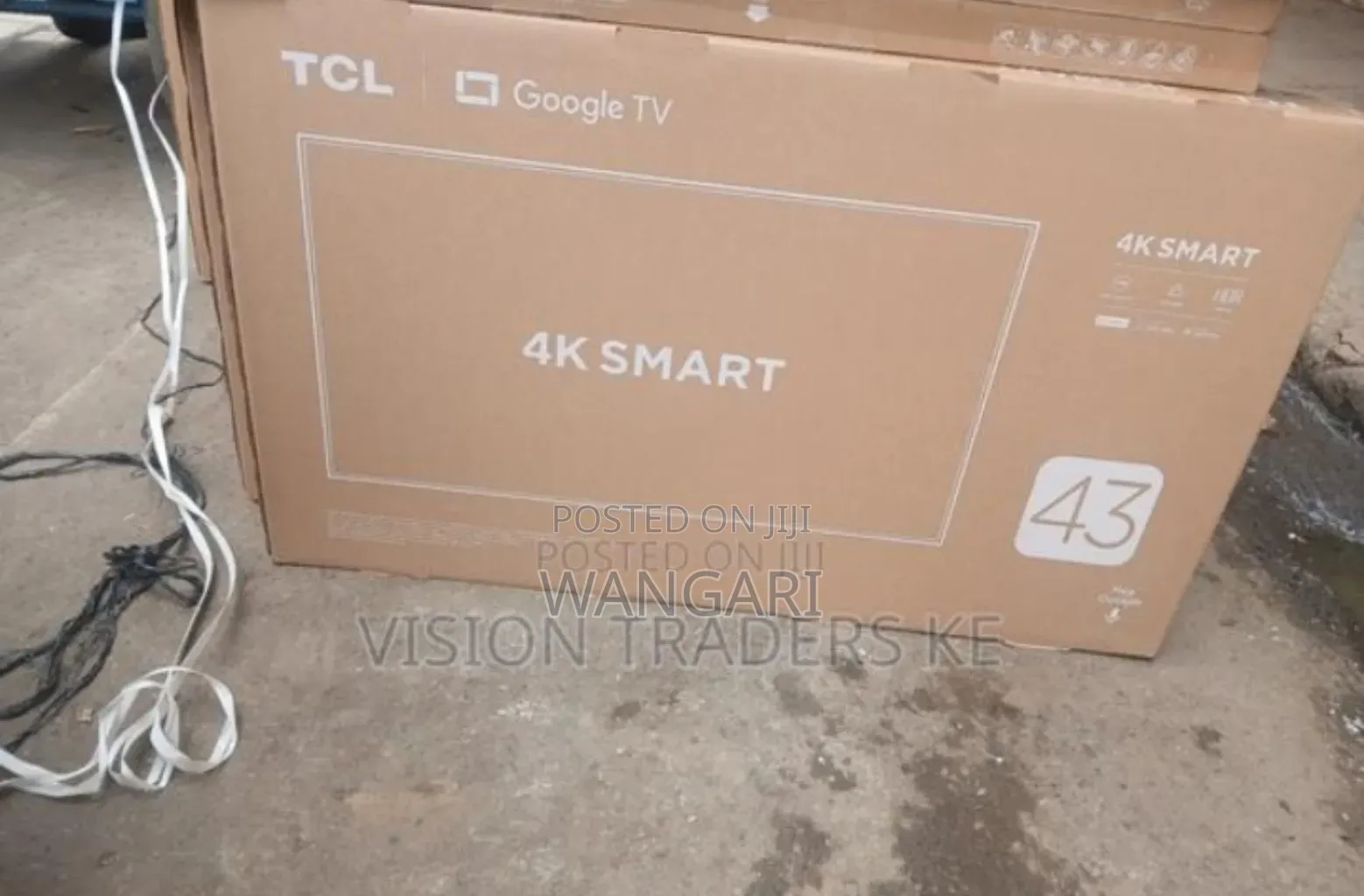 Restocked Stock TCL 43inches Smart Tv