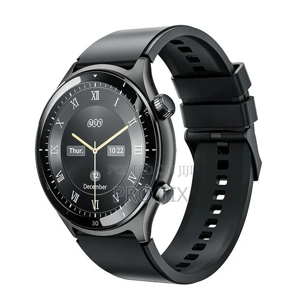 Qcy Active Gt Bluetooth Smartwatch, Black, Silver Gray