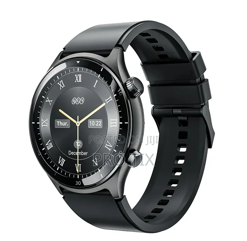 Qcy Active Gt Bluetooth Smartwatch, Black, Silver Gray