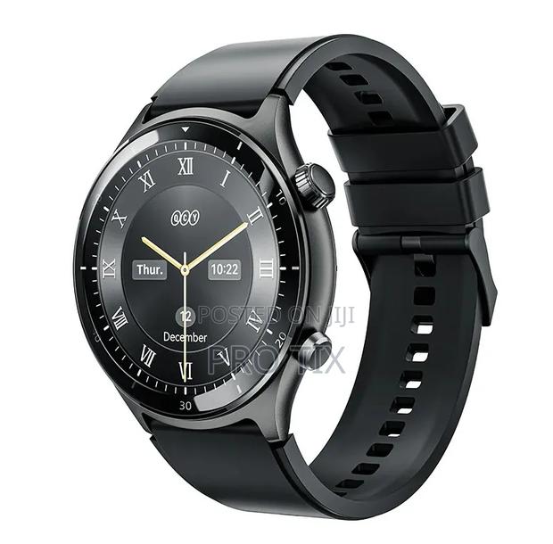 Qcy Active Gt Bluetooth Smartwatch, Black, Silver Gray - thumbnail 2